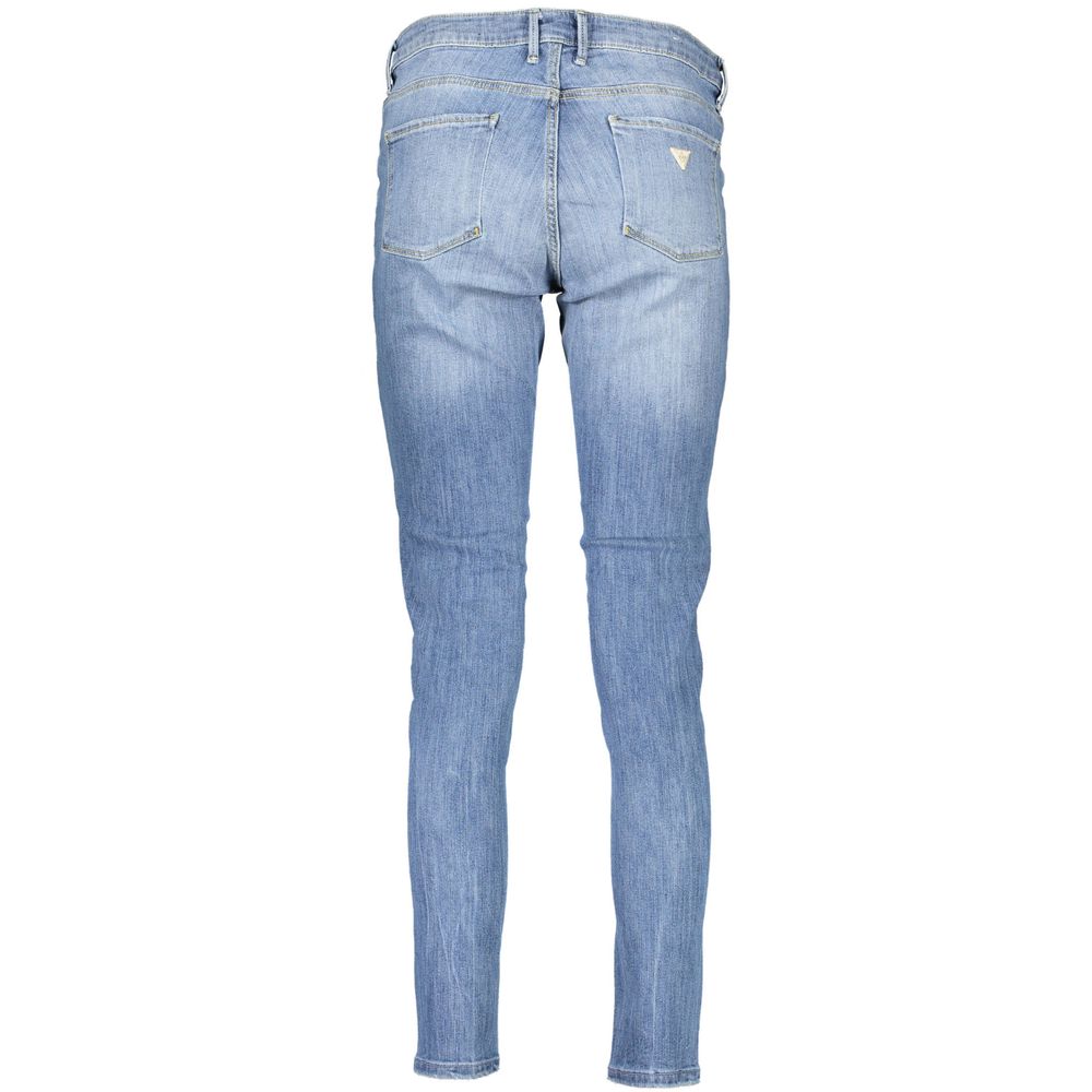 Guess Jeans Blue Cotton Women Jeans | Regal Royce