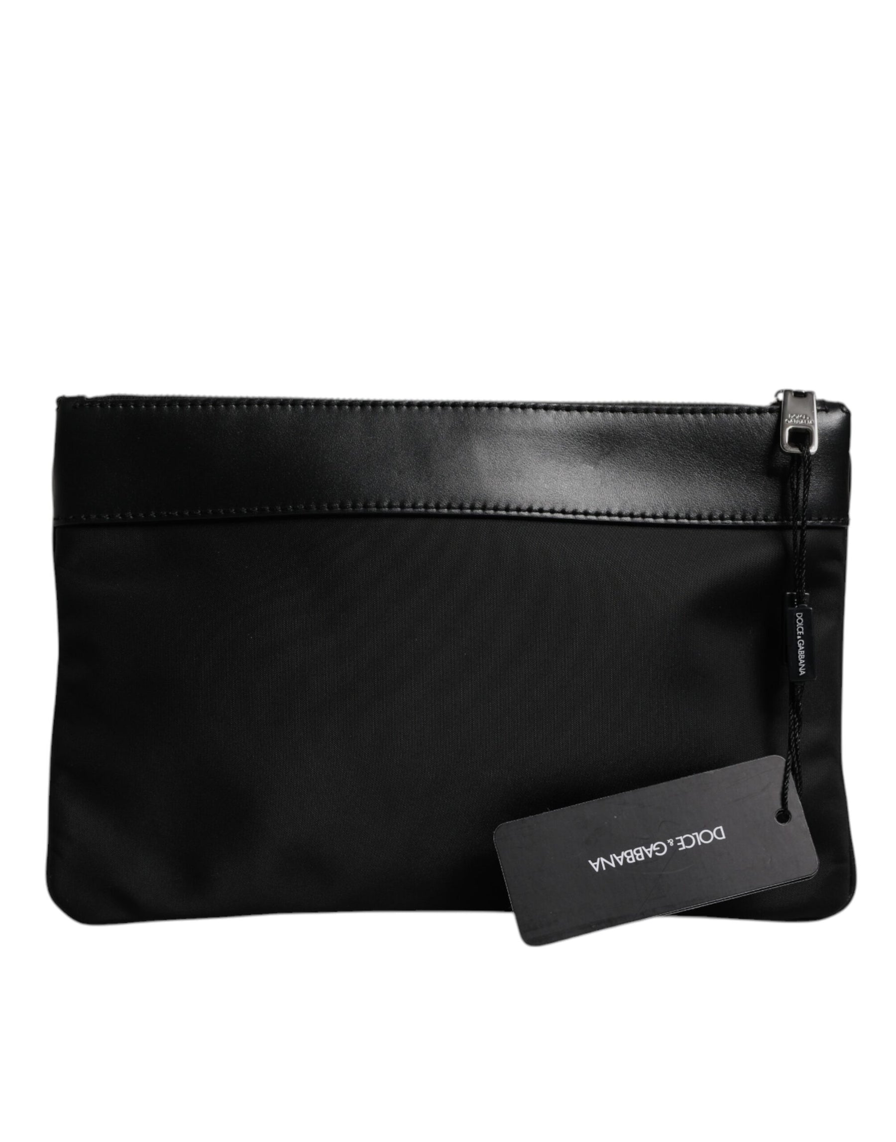 Dolce & Gabbana Multicolor Leopard Jacquard Print Logo Plaque Pouch Bag | Regal Royce