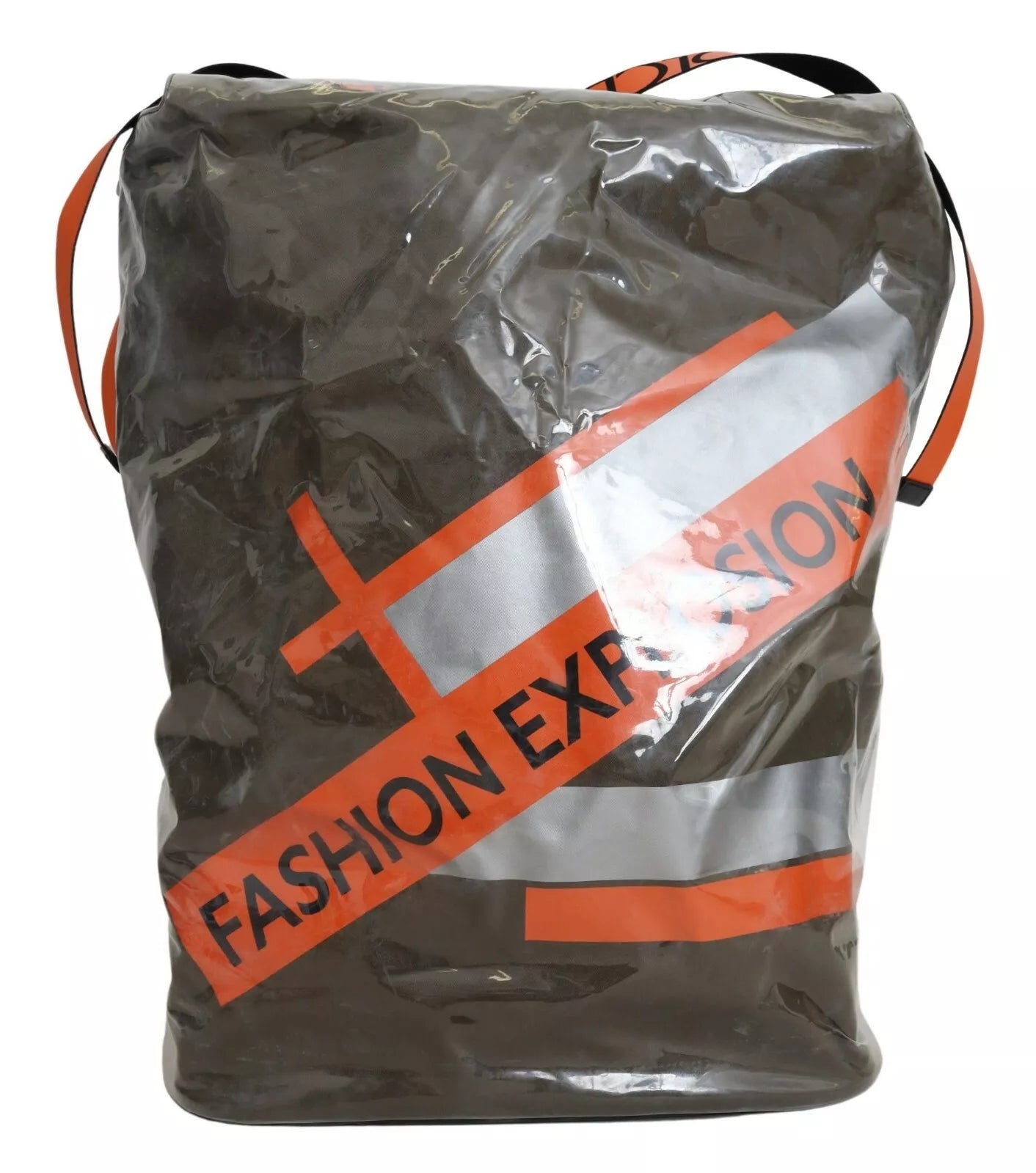 Dolce & Gabbana Green Fashion Expression Oversized Plastic Tote Bag | Regal Royce