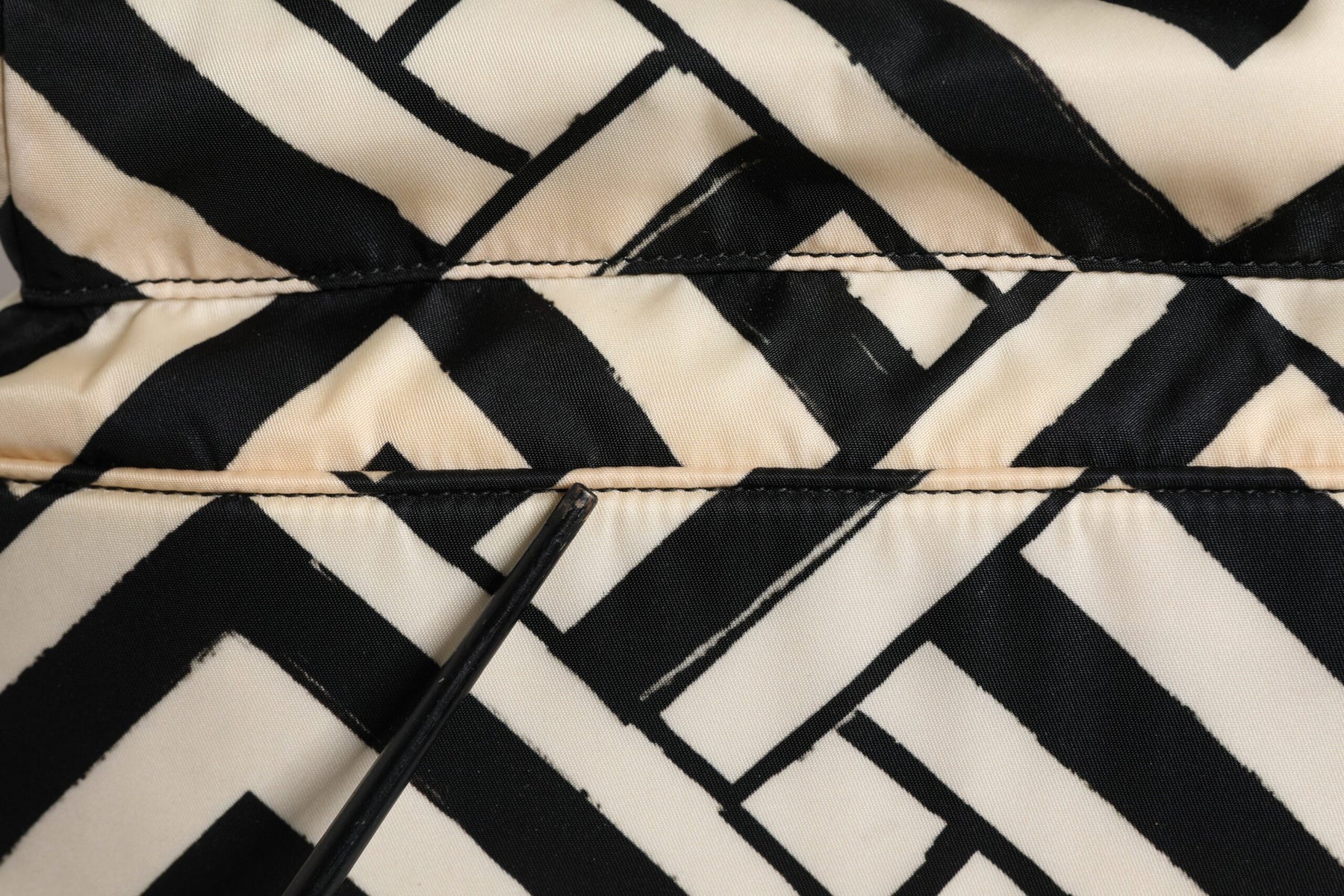 Dolce & Gabbana Black White Nylon Leather Travel Back Pack Bag | Regal Royce