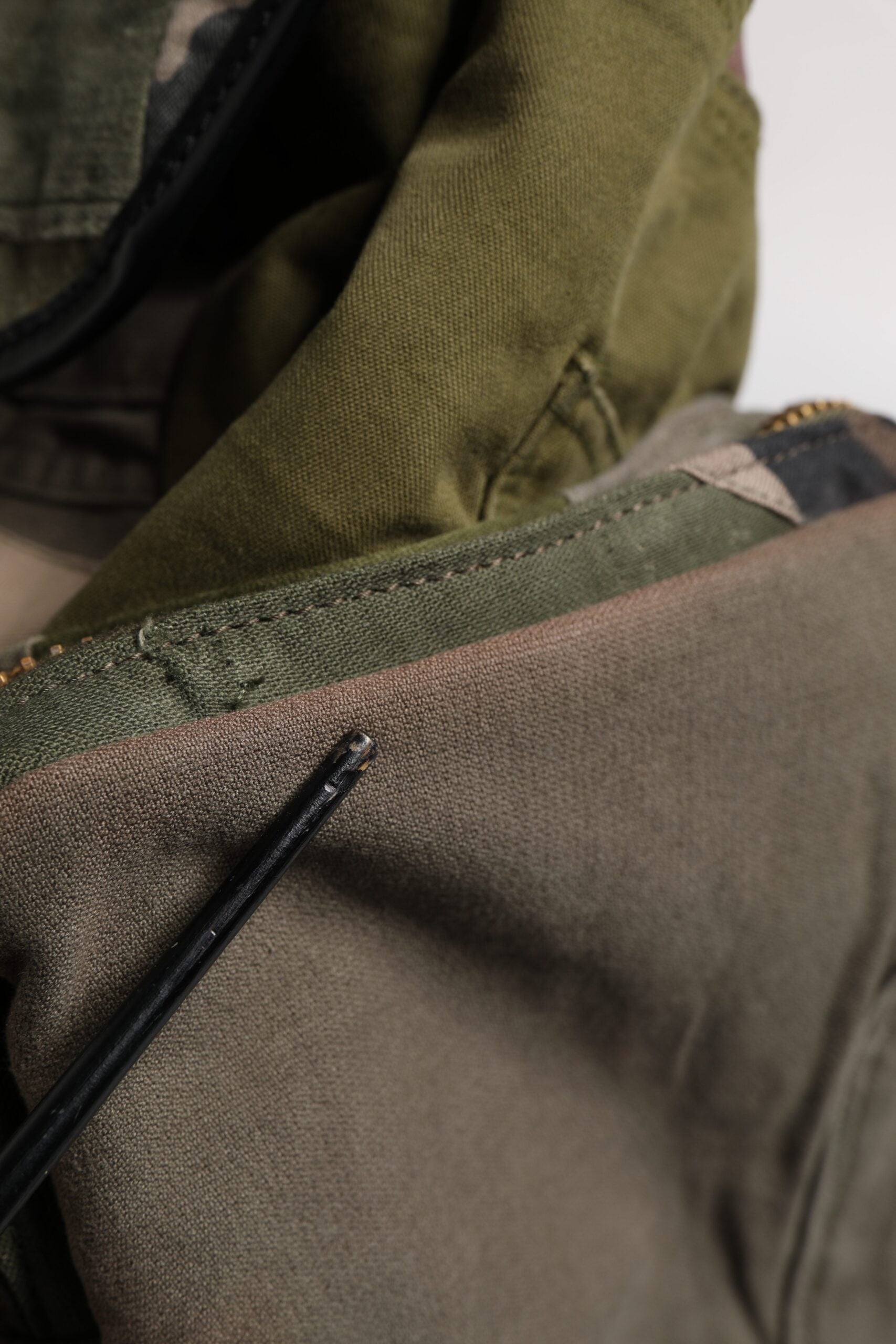 Dolce & Gabbana Military Green Patchwork Travel Backpack Bag | Regal Royce