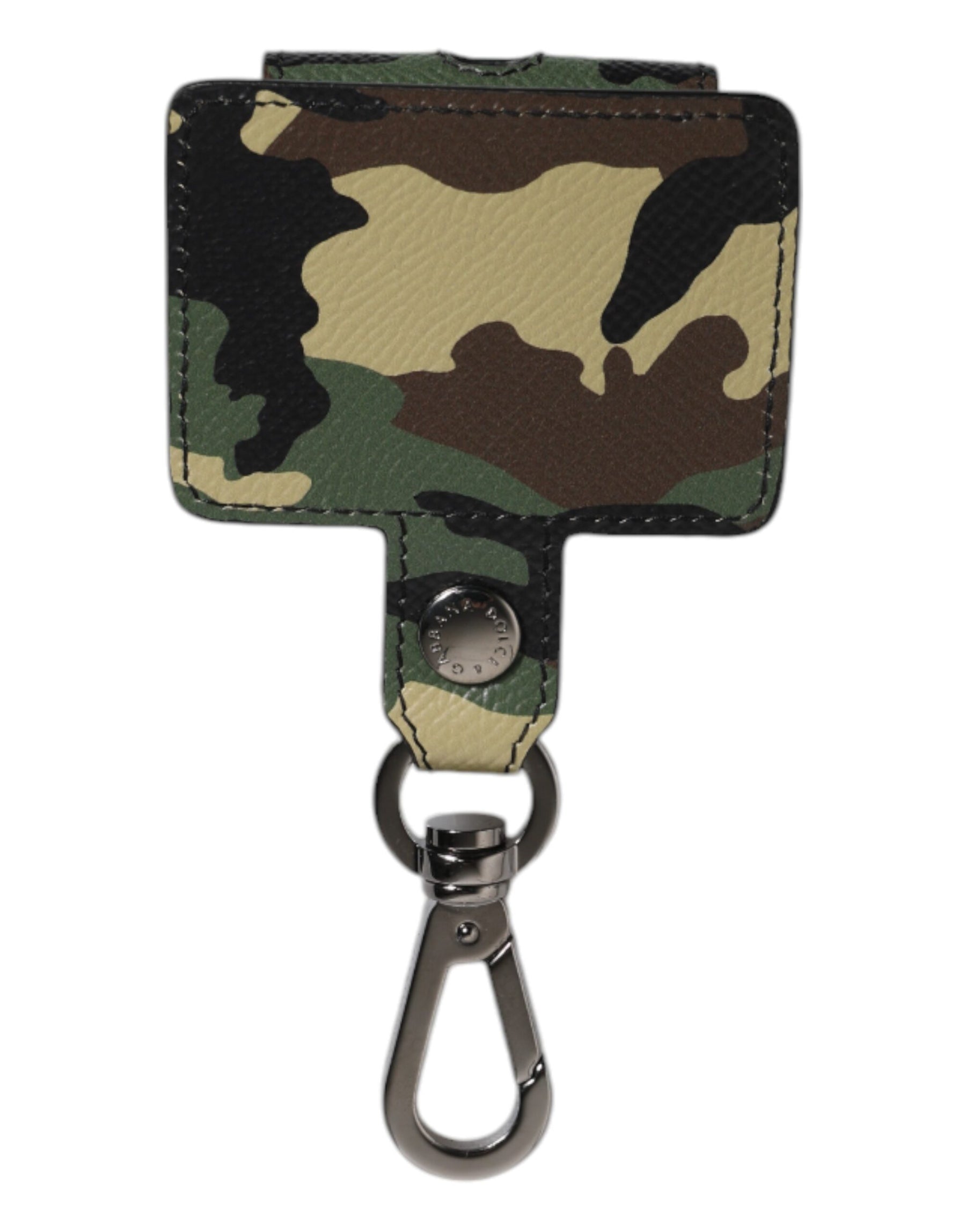Dolce & Gabbana Multicolor Camouflage Leather Airpods Case | Regal Royce