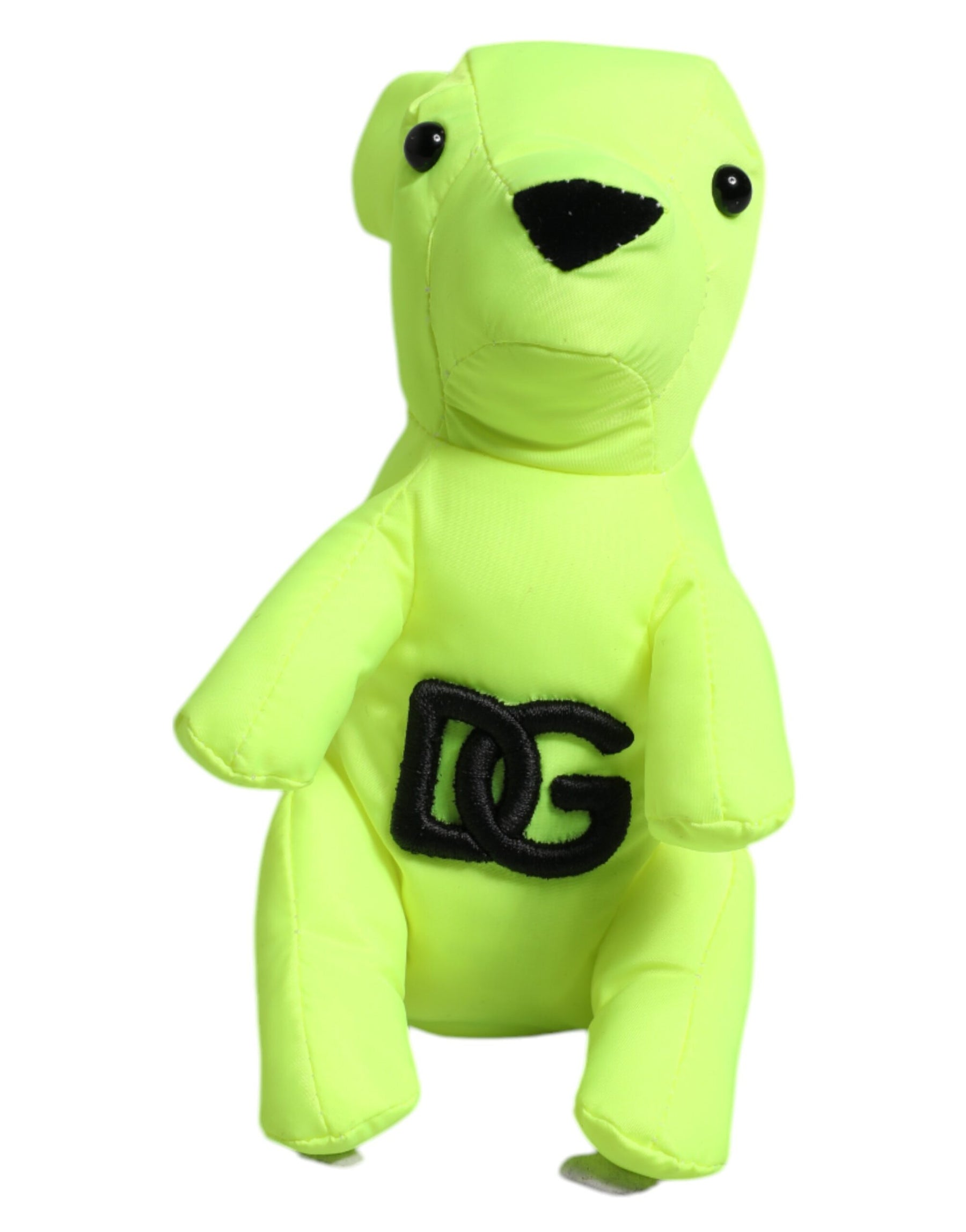 Dolce & Gabbana Green Bear Embroidered Logo Keychain Clasp Keyring | Regal Royce