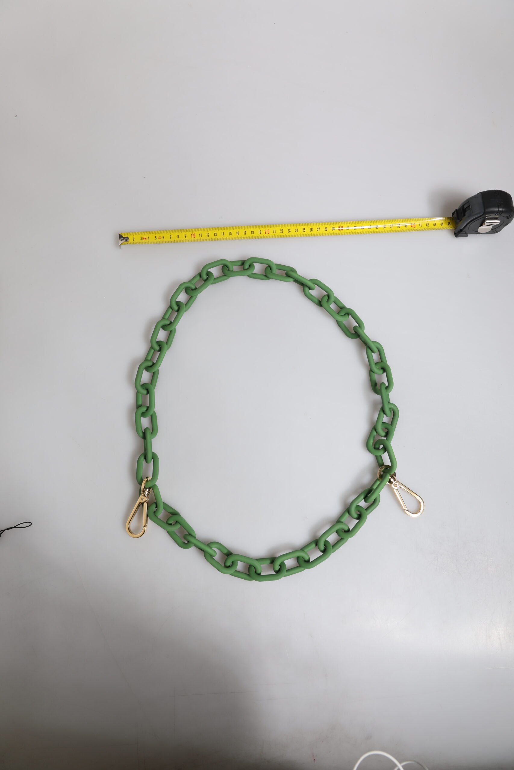 Dolce & Gabbana Green Plexy Acrylic Chunky Gold Hardware Wallet Chain | Regal Royce