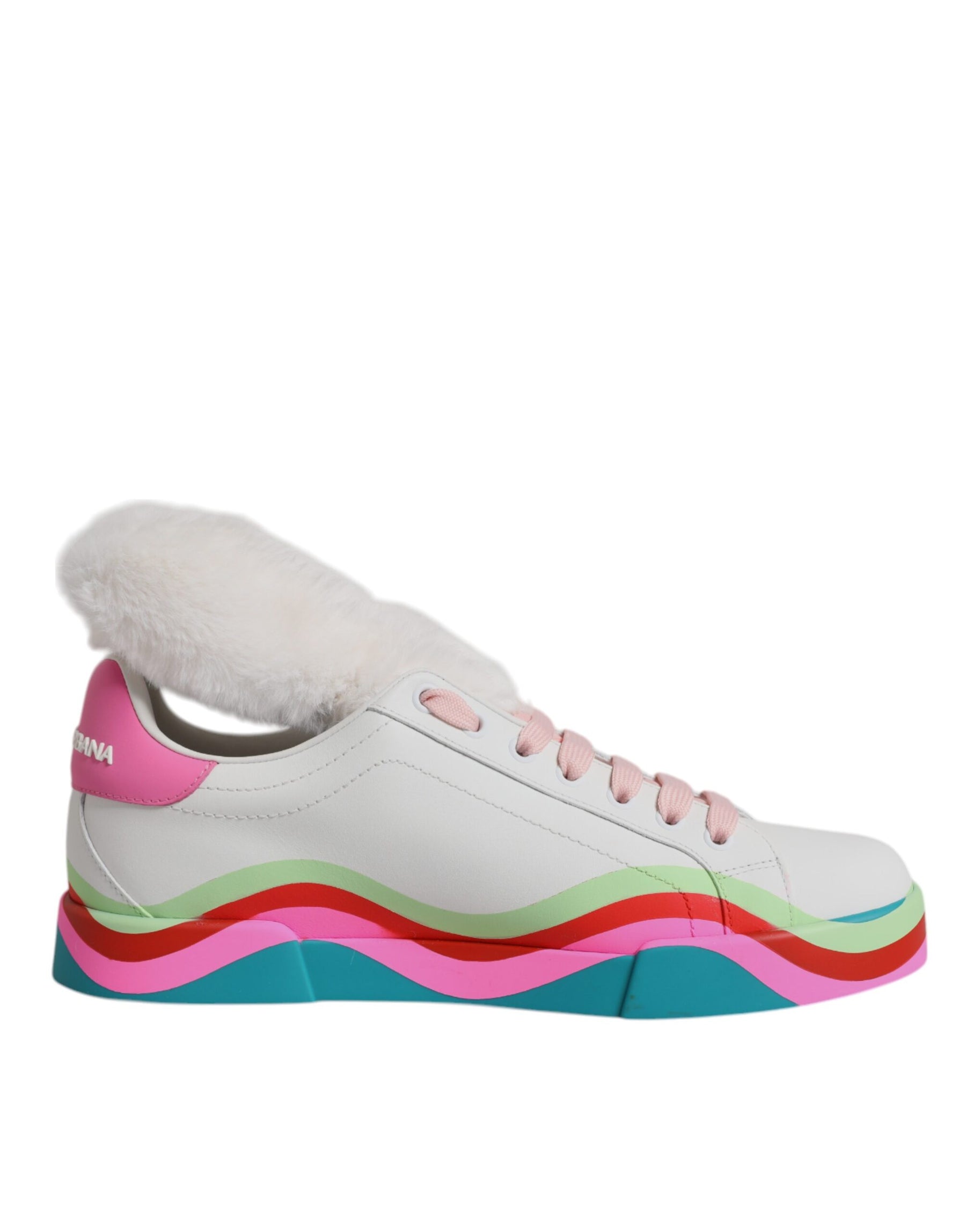 Dolce & Gabbana Multicolor Low Top Trainers Sneakers Shoes | Regal Royce