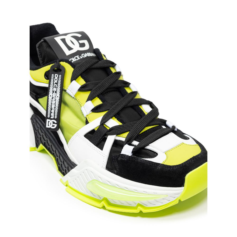 Dolce & Gabbana Multicolor Polyamide Athletic Sneakers | Regal Royce