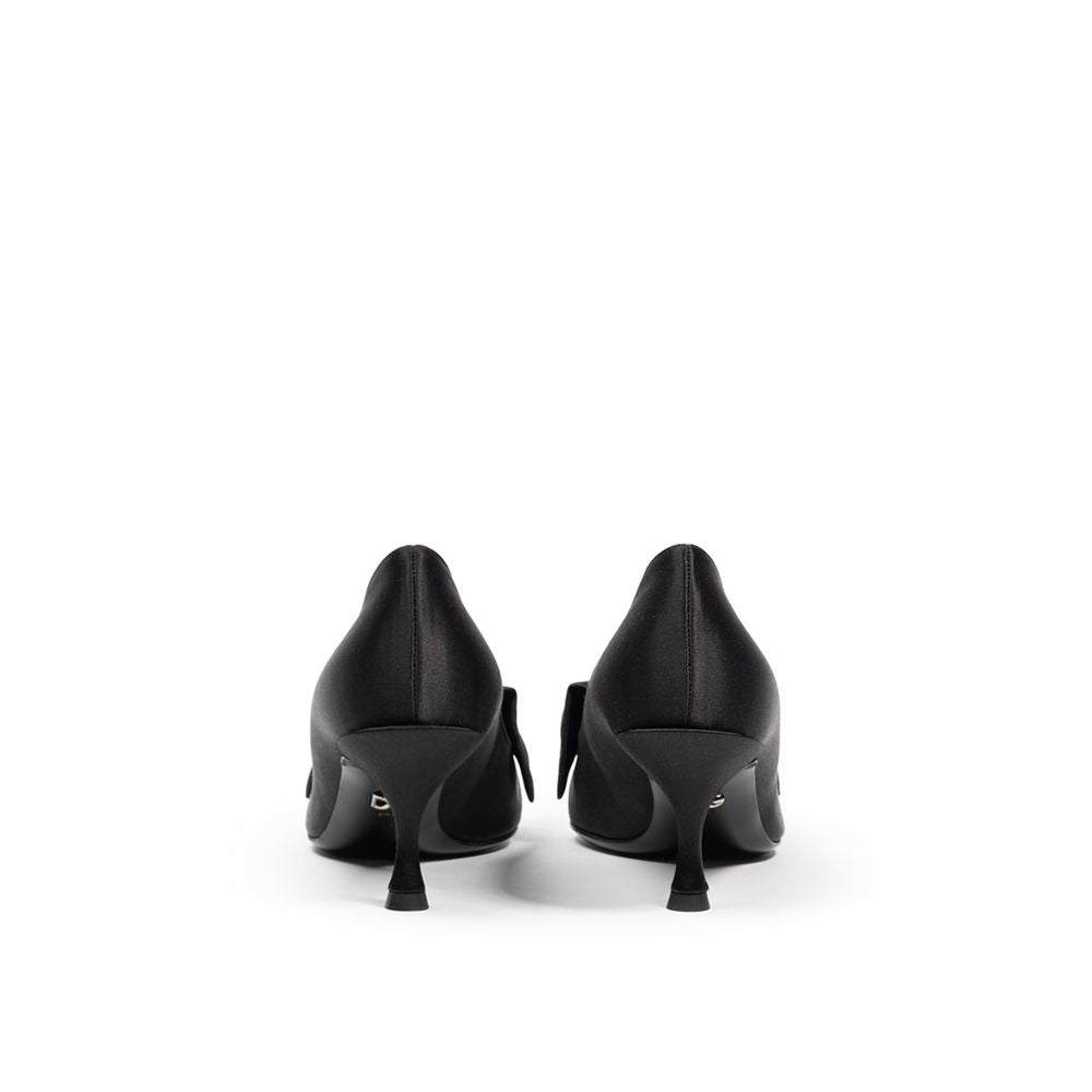 Dolce & Gabbana Black Viscose Pumps | Regal Royce