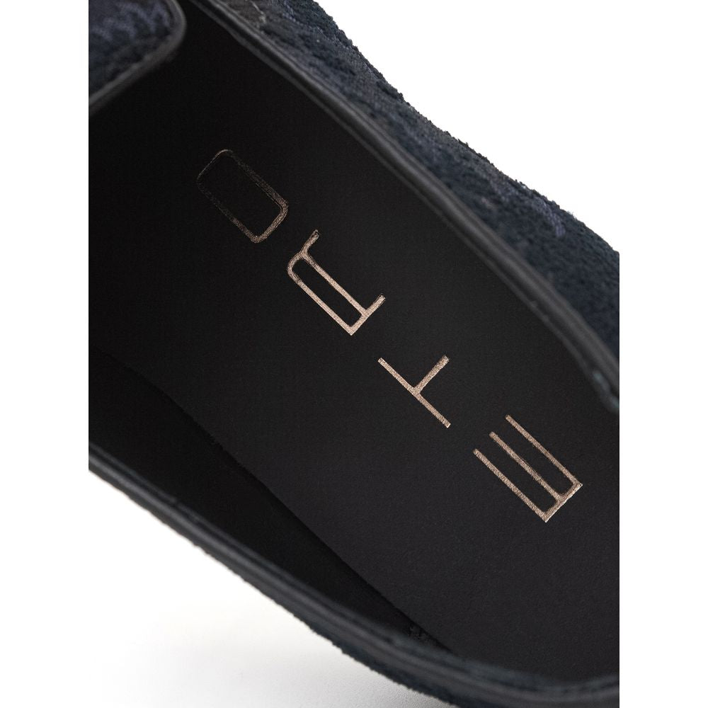 Etro Blue Leather Slip-On Loafers | Regal Royce