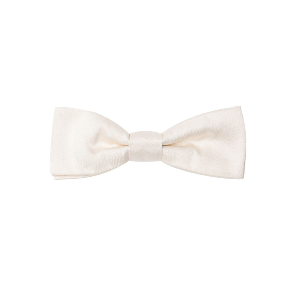 Dolce & Gabbana White Silk Bowtie | Regal Royce