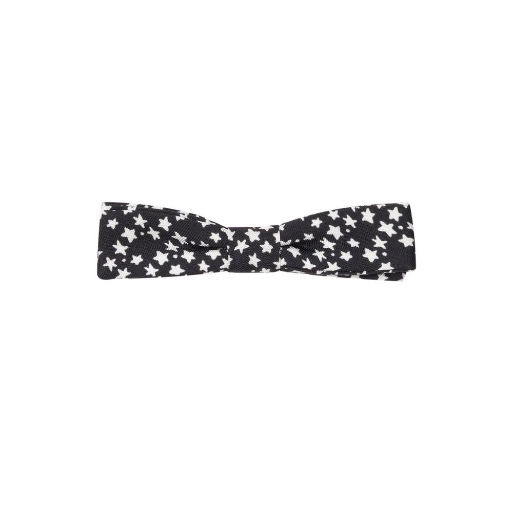 Dolce & Gabbana Black Silk Bowtie | Regal Royce