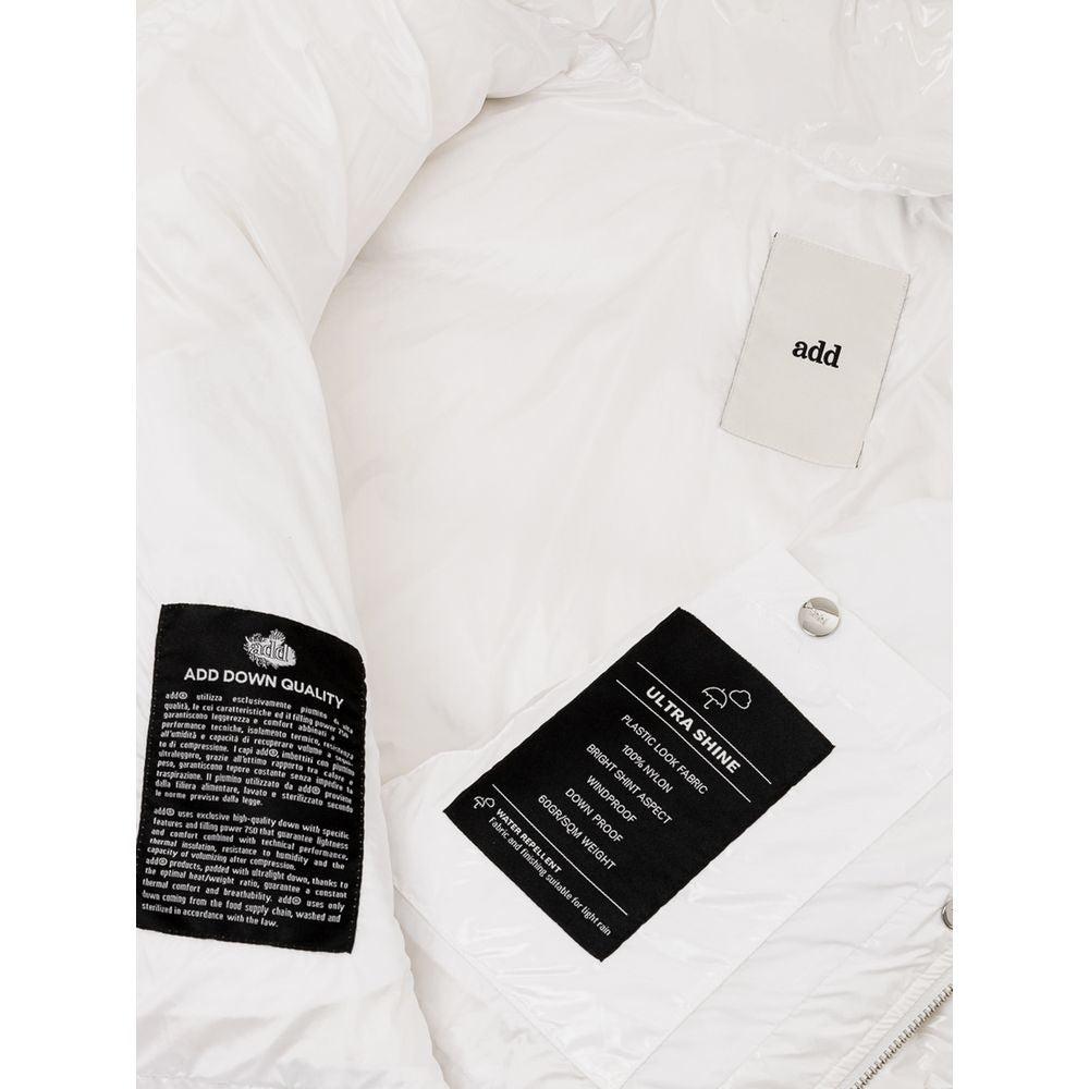 Add White Polyamide Coat | Regal Royce