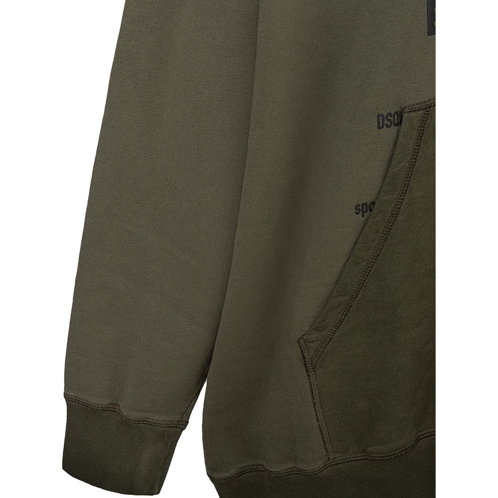 Dsquared² Green Cotton Sweatshirt | Regal Royce