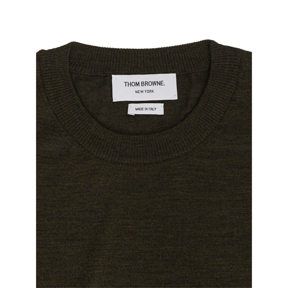 Thom Browne Green Wool Sweatshirt | Regal Royce
