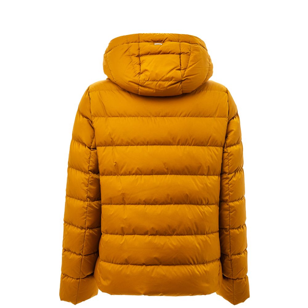 Herno Yellow Polyamide Coat | Regal Royce