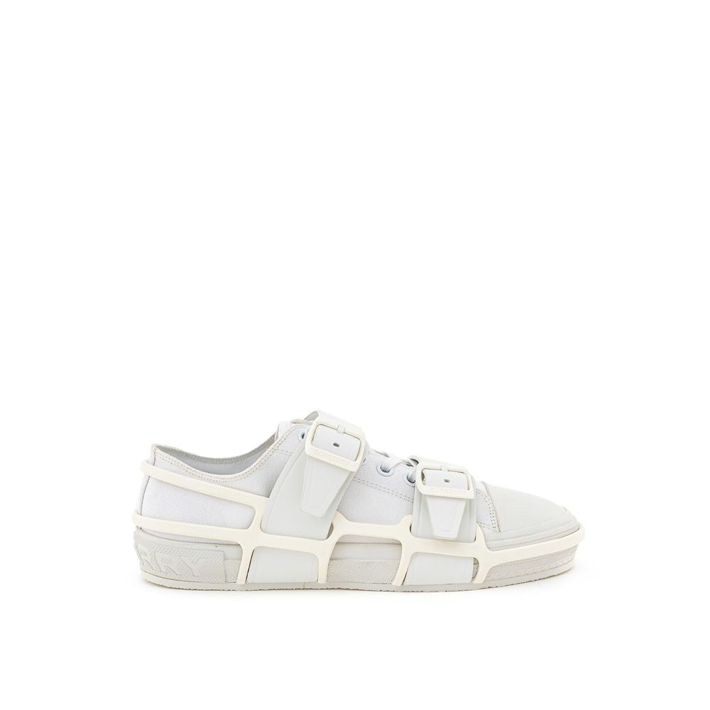 Burberry White Cotton Athletic Sneakers | Regal Royce