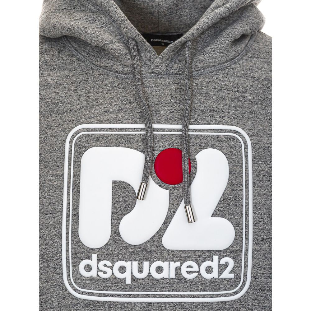 Dsquared² Gray Cotton Sweatshirt