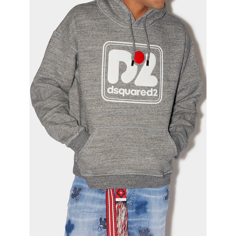 Dsquared² Gray Cotton Sweatshirt | Regal Royce