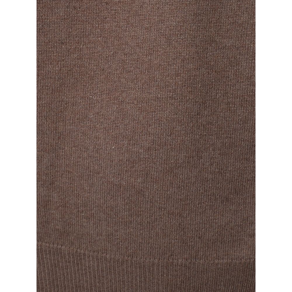KANGRA Brown Wool Turtleneck | Regal Royce