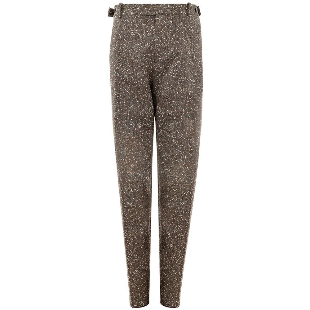 Bottega Veneta Multicolor Viscose Casual Pants | Regal Royce