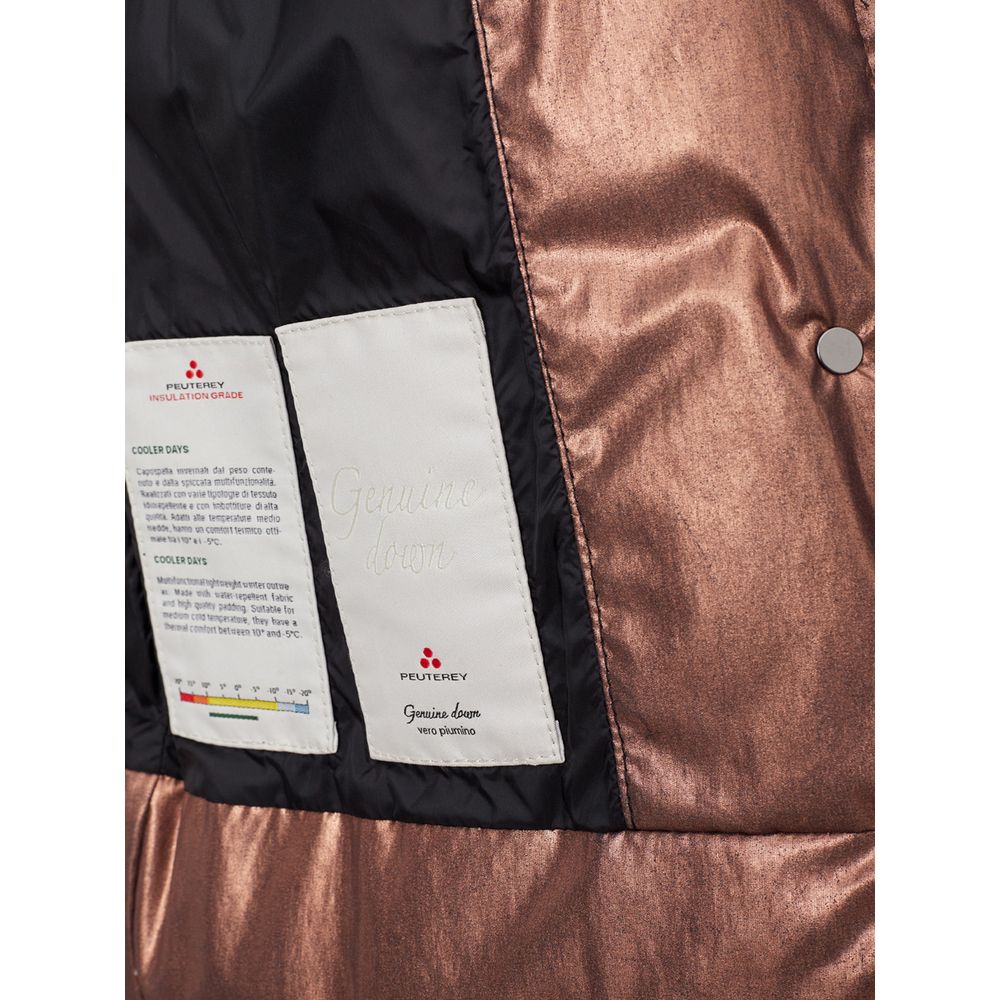 Peuterey Pink Polyester Full-Length Jacket | Regal Royce