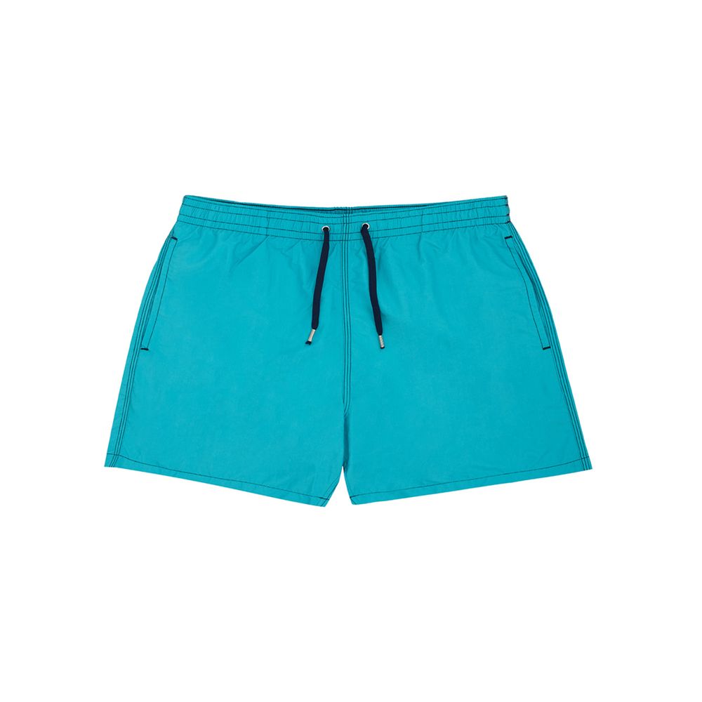 Malo Turquoise Polyester Swim Shorts | Regal Royce