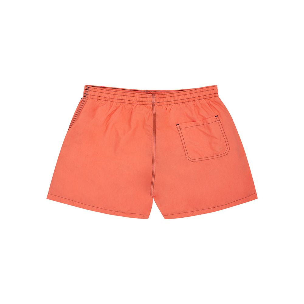 Malo Orange Polyester Swim Shorts | Regal Royce