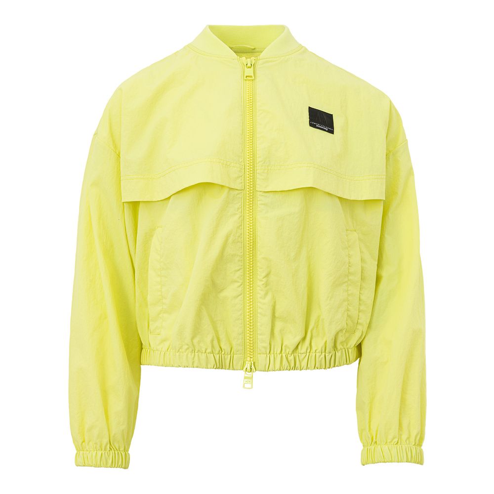 Armani Exchange Yellow Polyamide Bomber | Regal Royce
