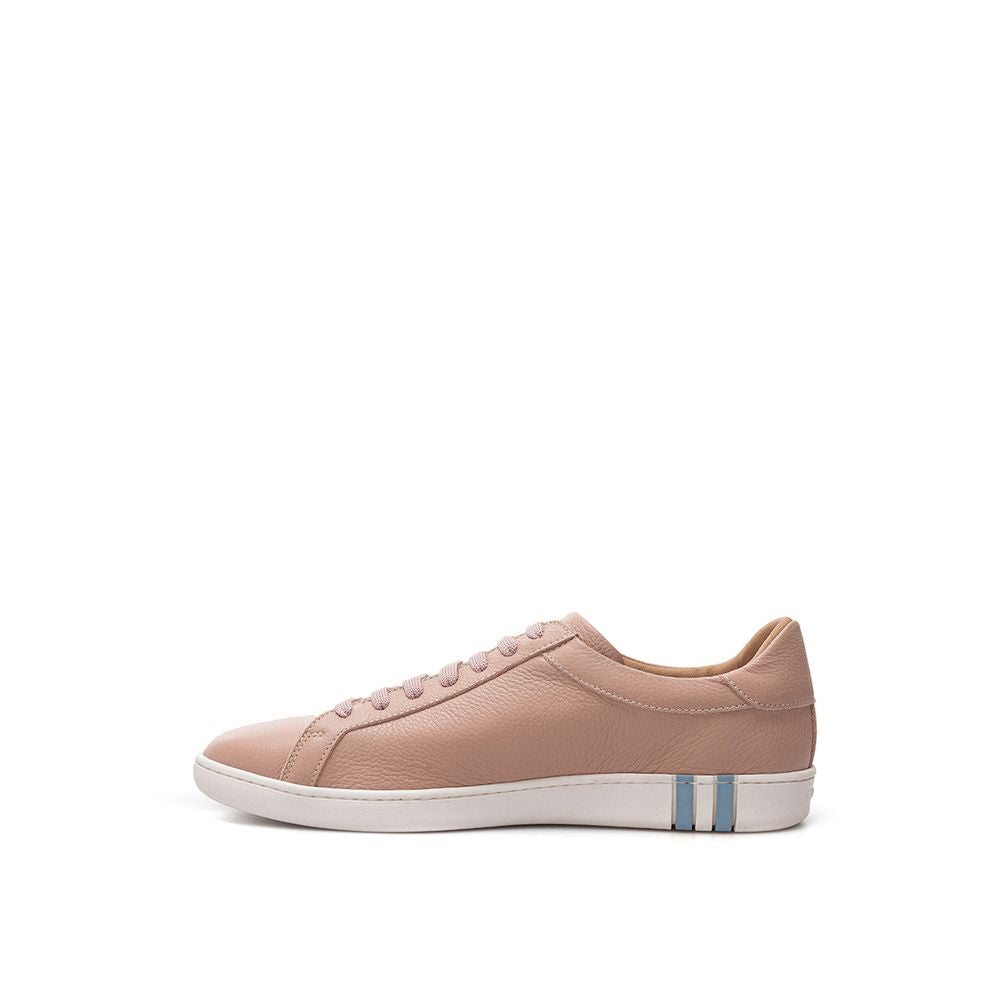 Bally Pink Leather Athletic Sneakers | Regal Royce