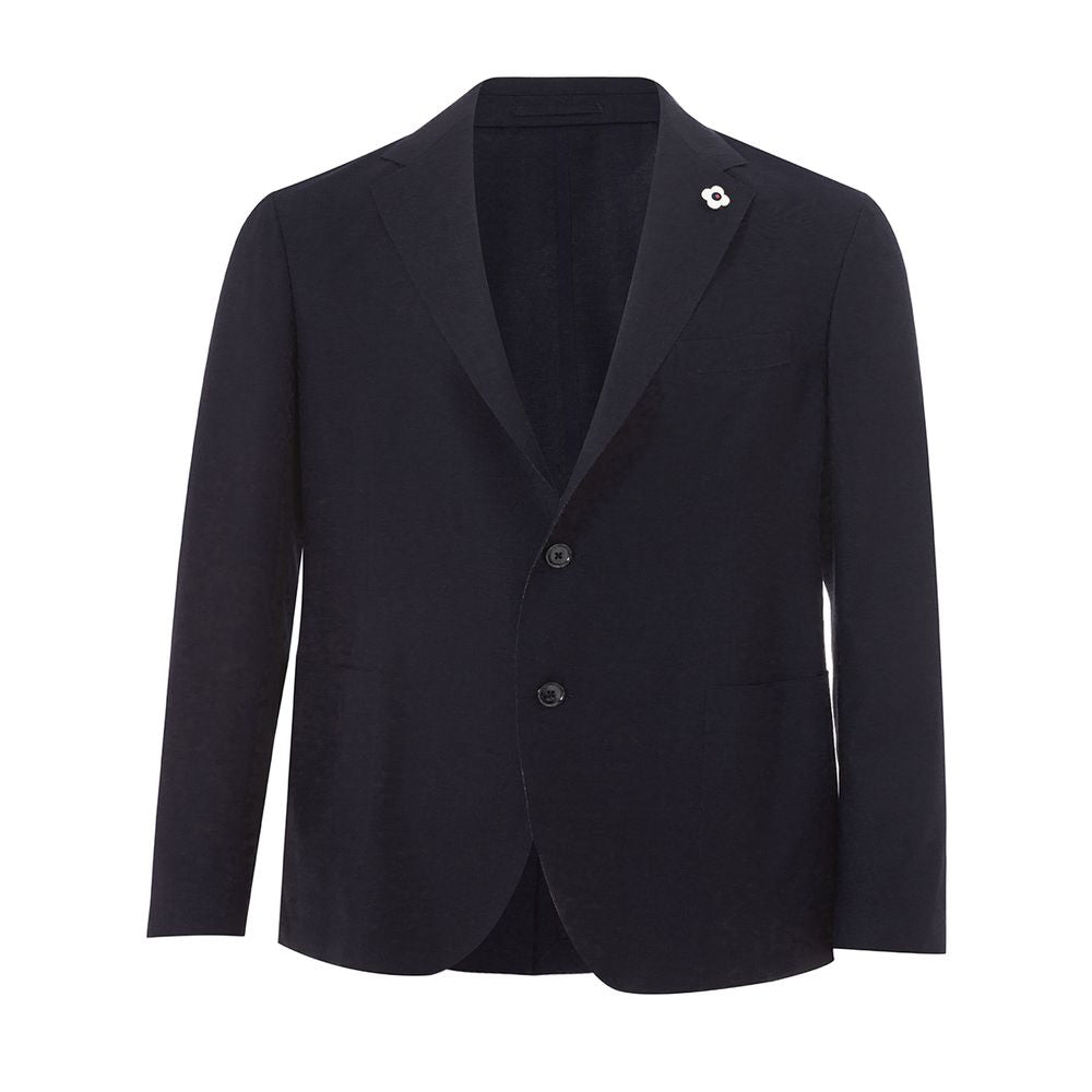 Lardini Blue Cotton Blazer | Regal Royce