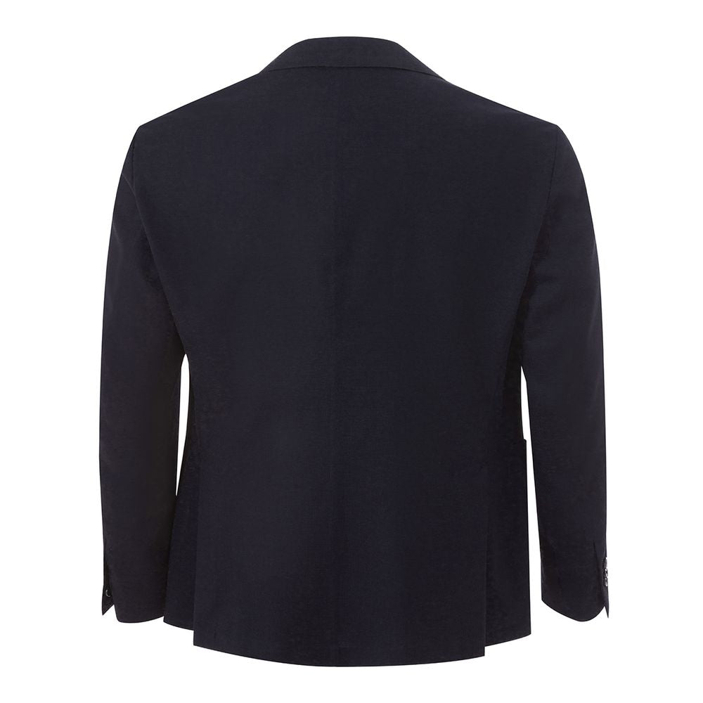 Lardini Blue Cotton Blazer | Regal Royce
