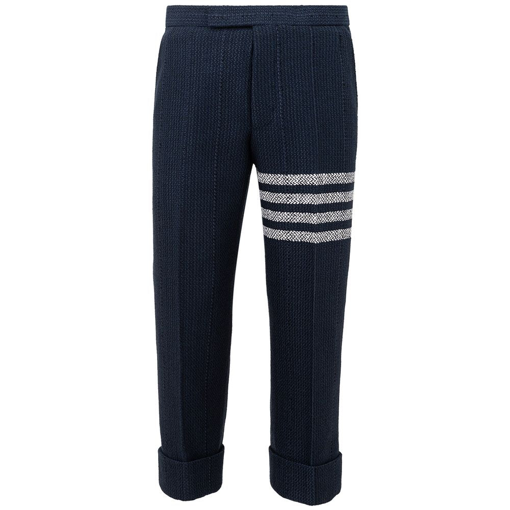 Thom Browne Blue Marabou Casual Pants | Regal Royce