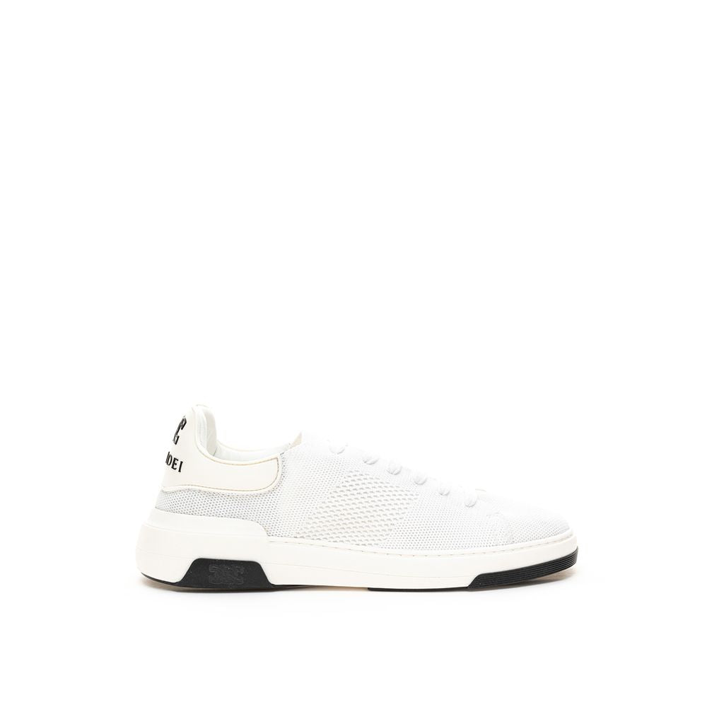 Casadei White Leather Athletic Sneakers | Regal Royce