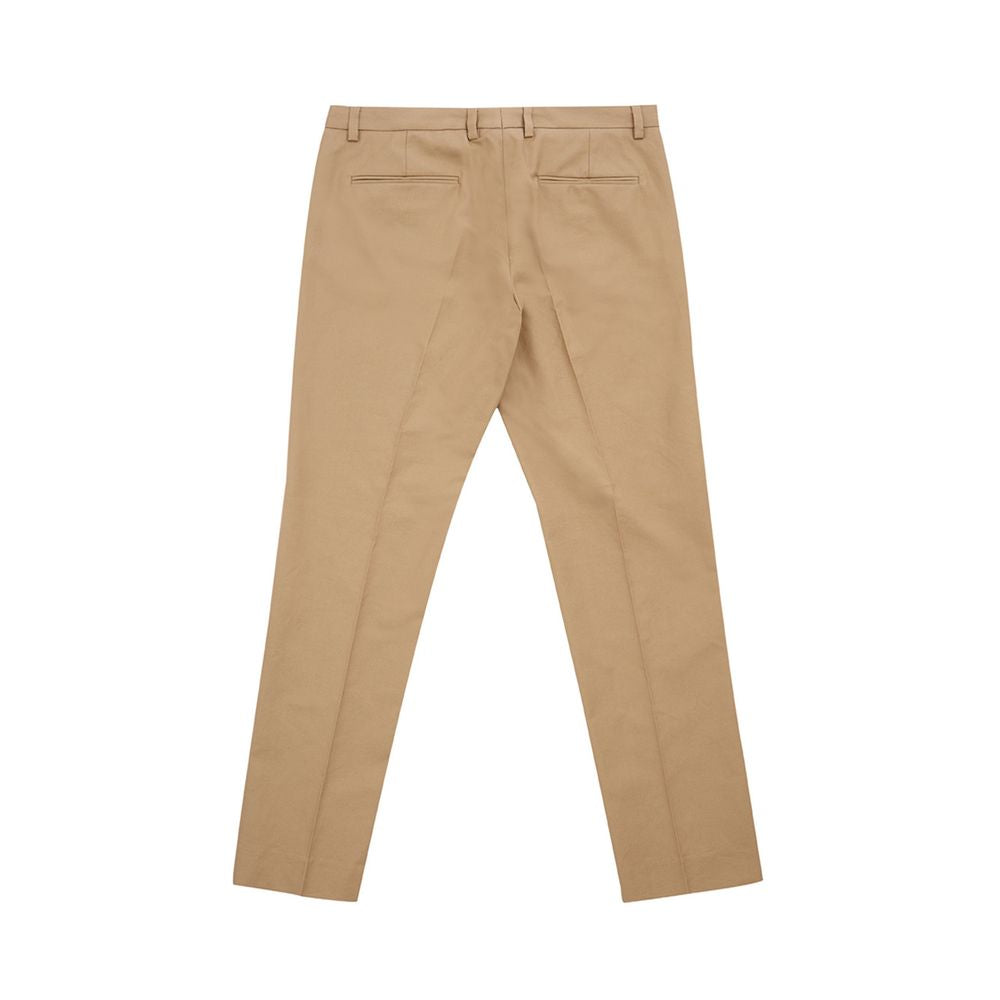 Lardini Brown Cotton Chino Pants | Regal Royce