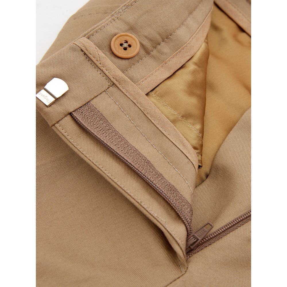 Lardini Brown Cotton Chino Pants | Regal Royce