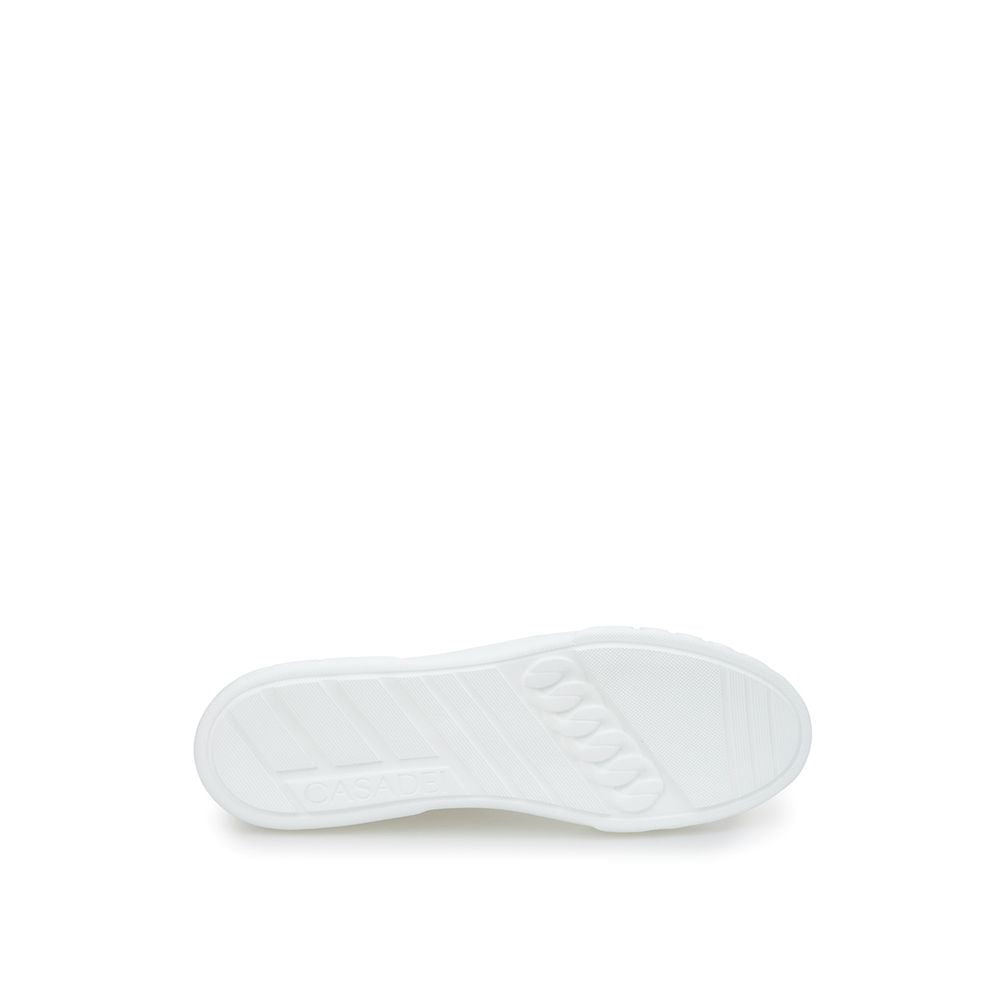 Casadei White Leather Athletic Sneakers | Regal Royce