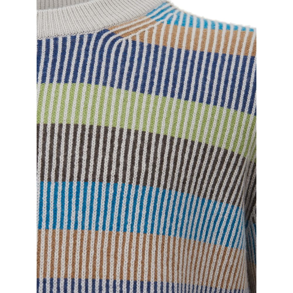Gran Sasso Multicolor Cashmere Cashmere Sweater