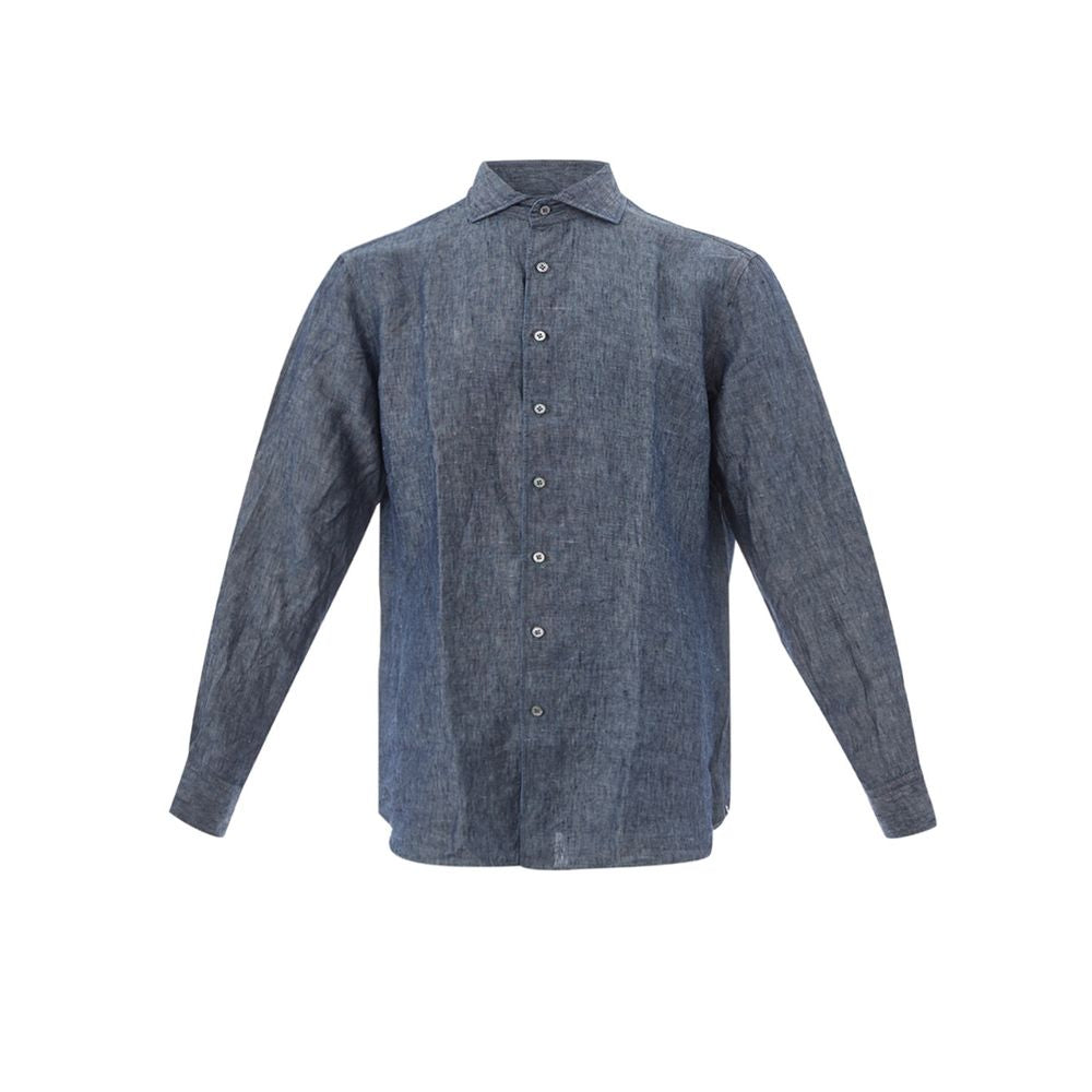 Lardini Blue Denim Shirt | Regal Royce