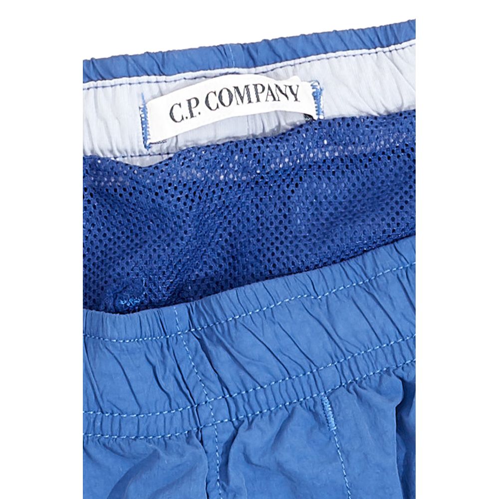 C.P. Company Blue Polyamide Swim Shorts | Regal Royce
