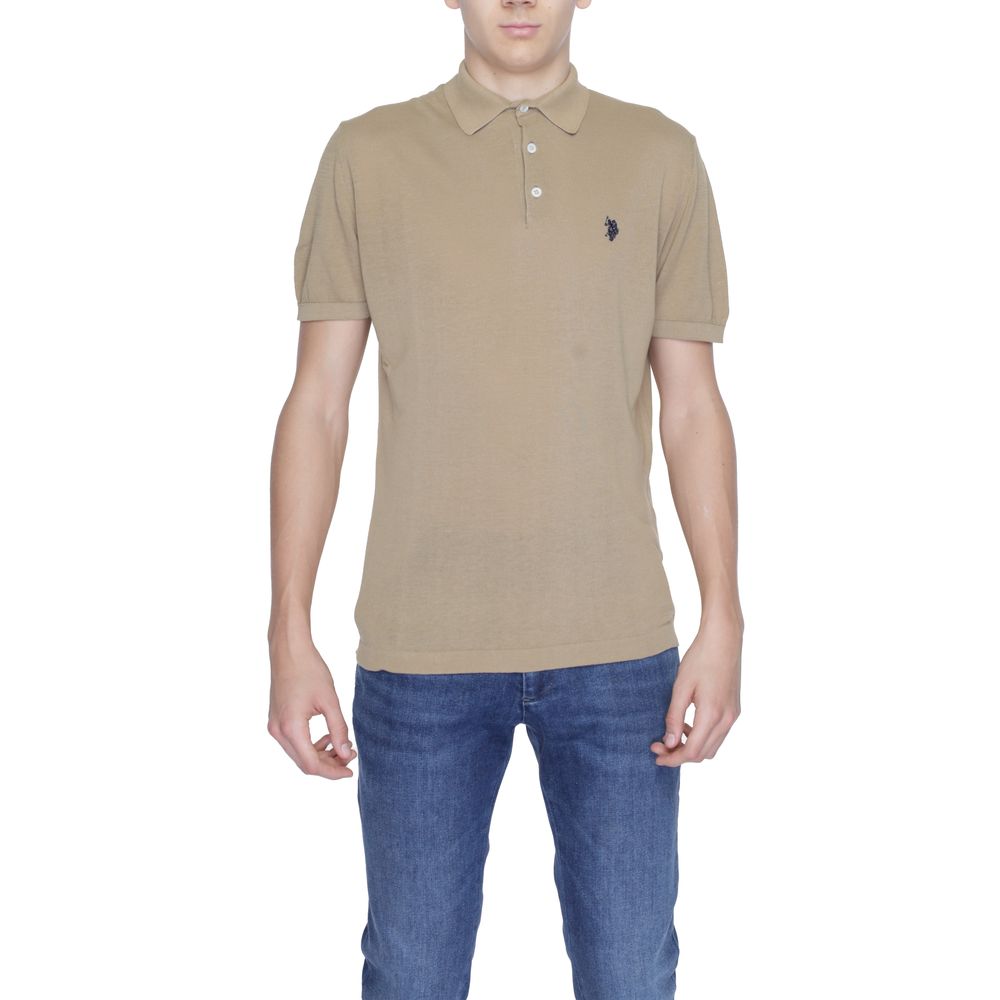 U.S. POLO ASSN. Beige Denim Shirt | Regal Royce