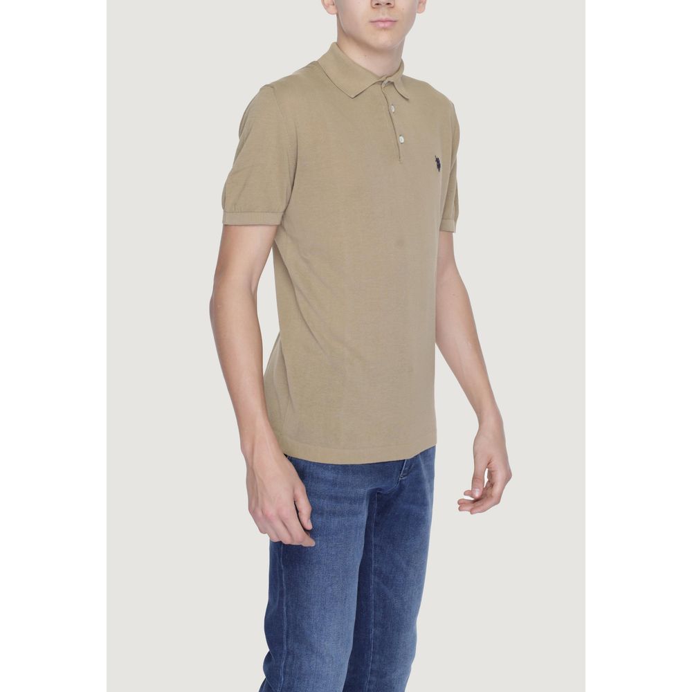 U.S. POLO ASSN. Beige Denim Shirt | Regal Royce