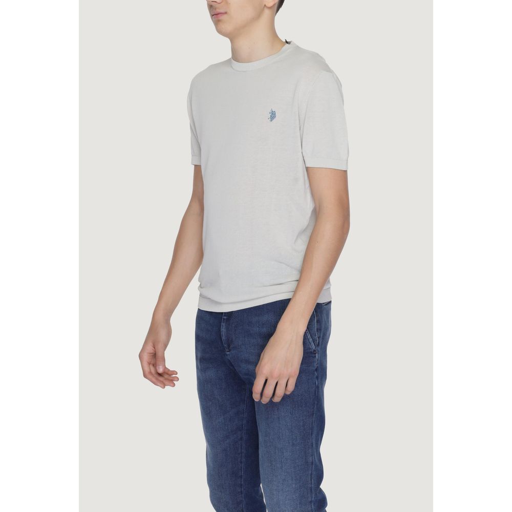 U.S. POLO ASSN. Gray Cotton T-Shirt | Regal Royce