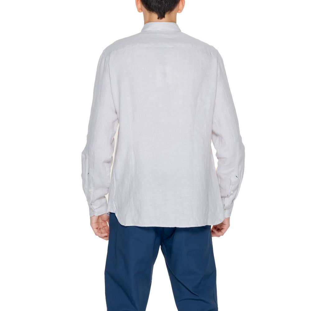 U.S. POLO ASSN. Beige Linen Dress Shirt | Regal Royce