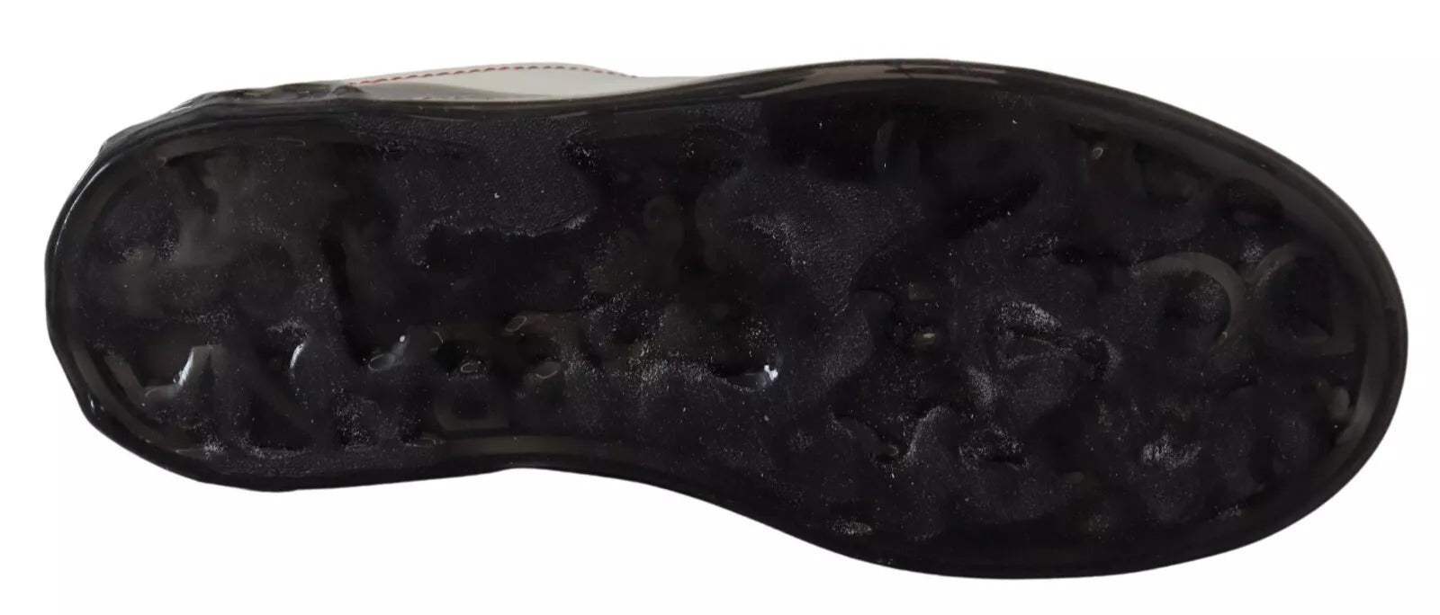 Dolce & Gabbana White Leather Portofino Sneakers Shoes | Regal Royce