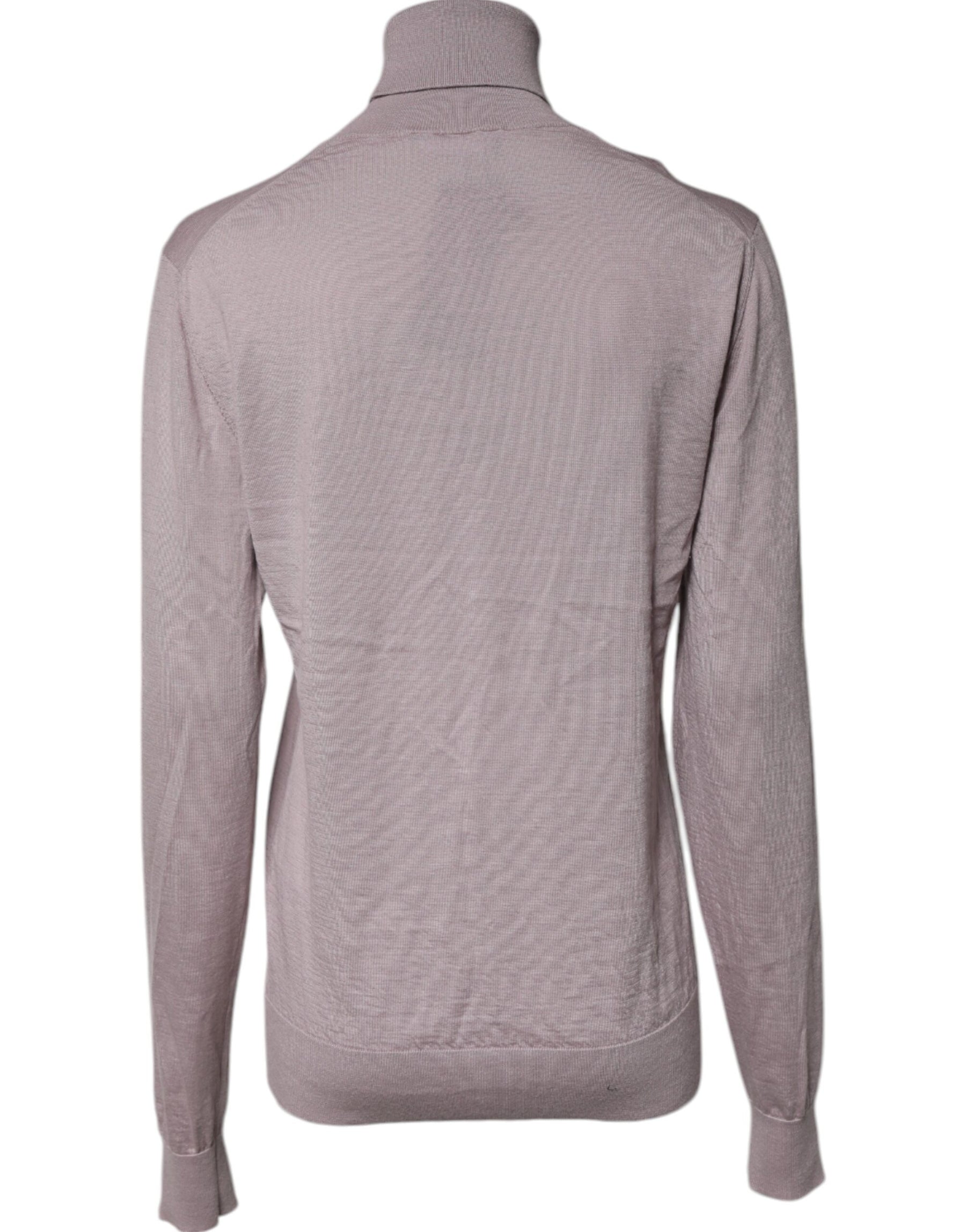 Dolce & Gabbana Brown Cashmere Turtleneck Pullover Sweater | Regal Royce