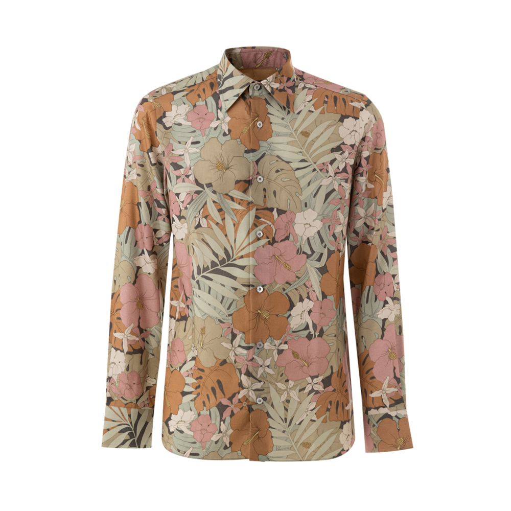 Tom Ford Multicolor Lyocell Pattern Shirt | Regal Royce