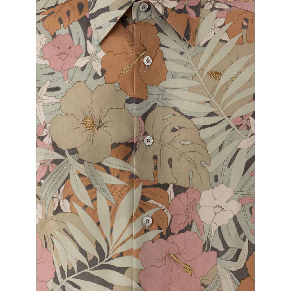 Tom Ford Multicolor Lyocell Pattern Shirt | Regal Royce