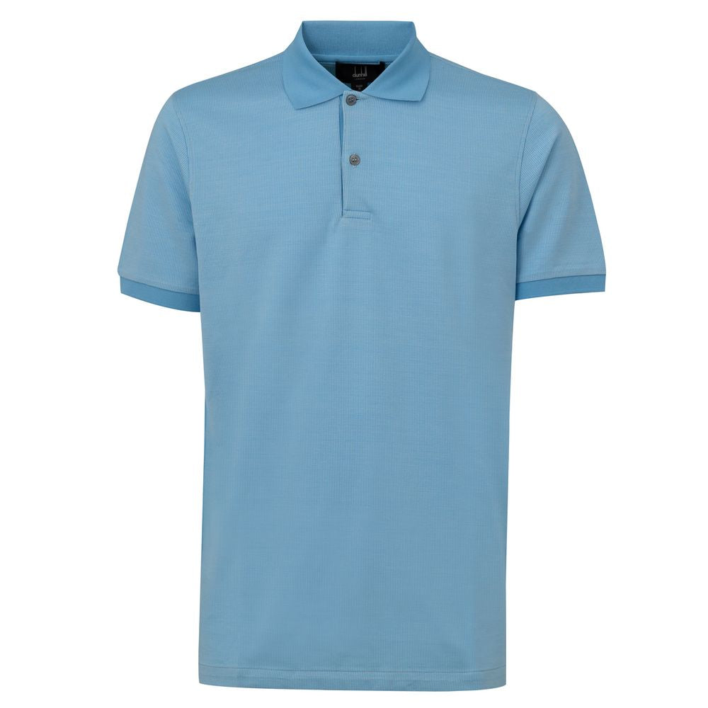 Dunhill Blue Cotton Polo Shirt | Regal Royce