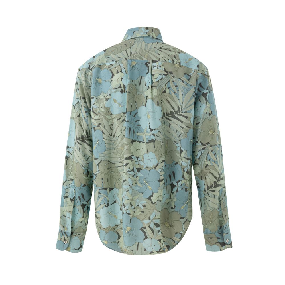 Tom Ford Blue Lyocell Pattern Shirt | Regal Royce