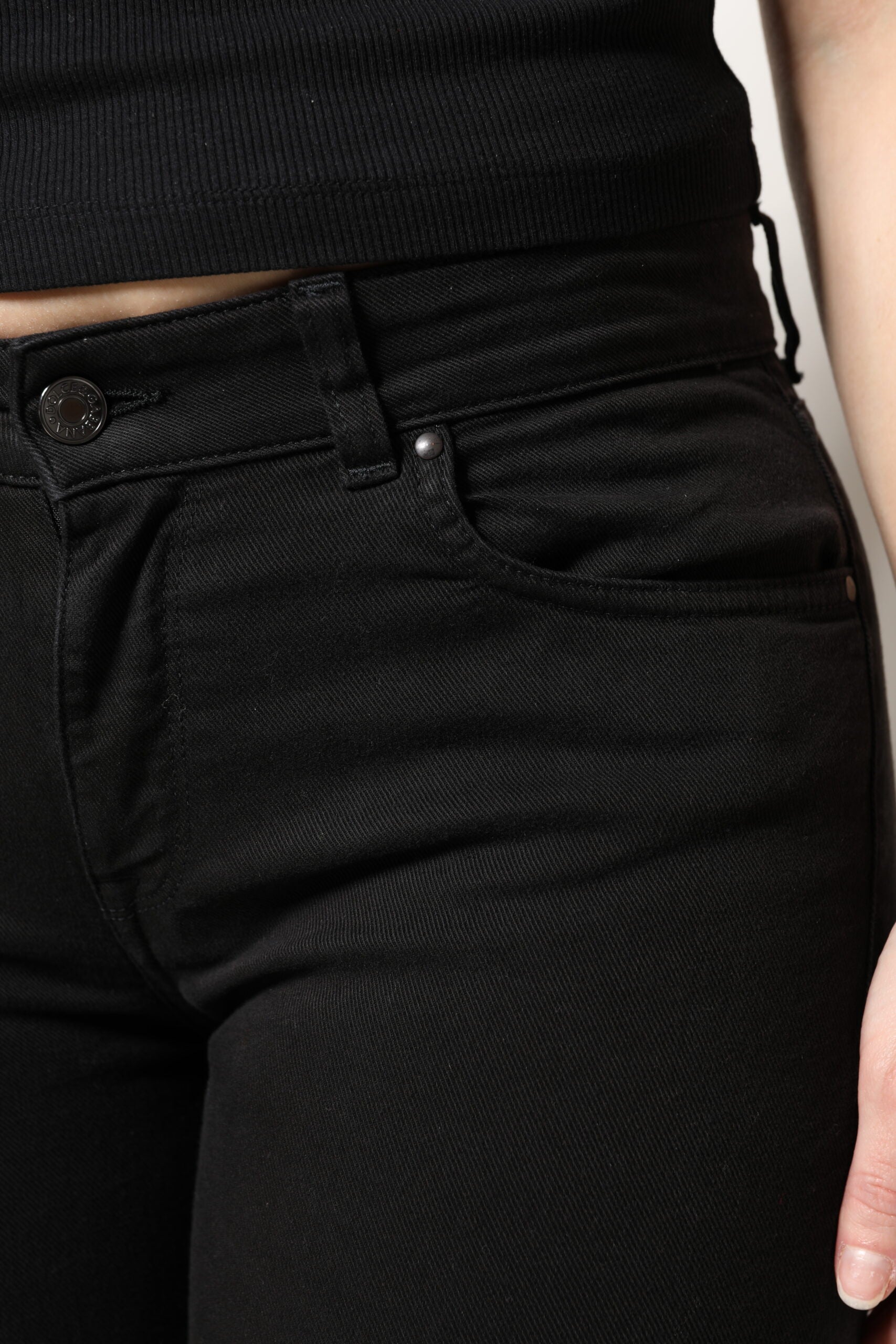 Dolce & Gabbana Black Cotton Mid Waisted Skinny Denim Jeans | Regal Royce