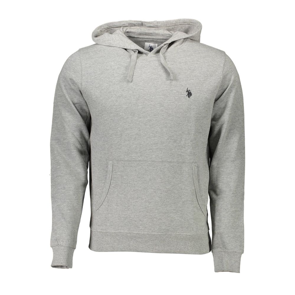 U.S. POLO ASSN. Grigio Cotton Men Sweatshirt | Regal Royce